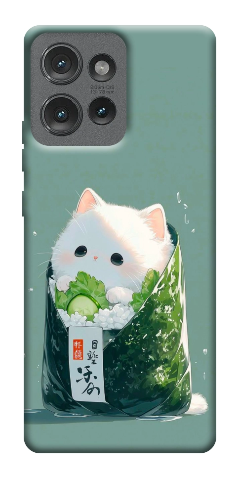 Чехол Cat onigiri для Motorola Edge 50