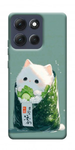 Чехол Cat onigiri для Motorola Moto G86 Power
