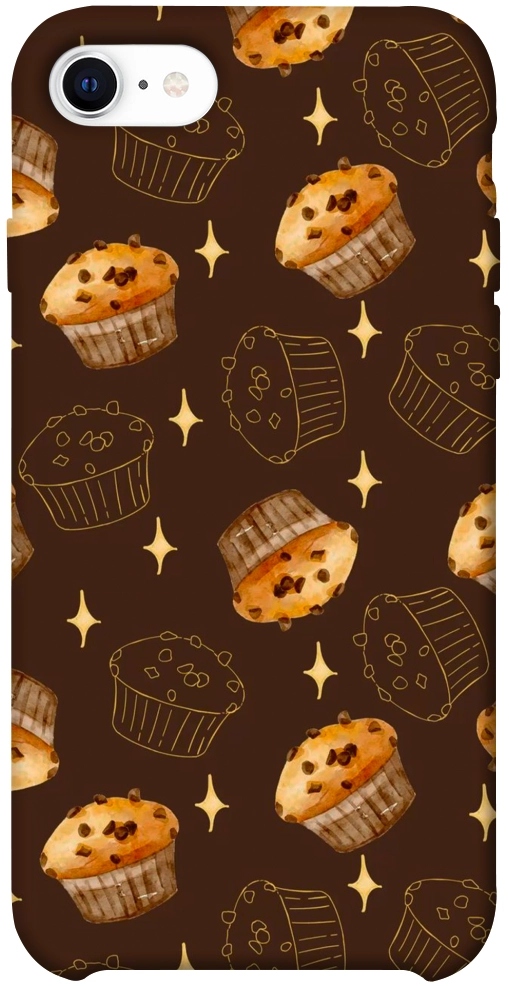 Чехол Chocolate muffins для iPhone SE (2020)