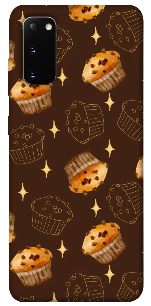Чехол Chocolate muffins для Galaxy S20 (2020)