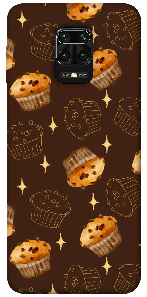 Чехол Chocolate muffins для Xiaomi Redmi Note 9 Pro