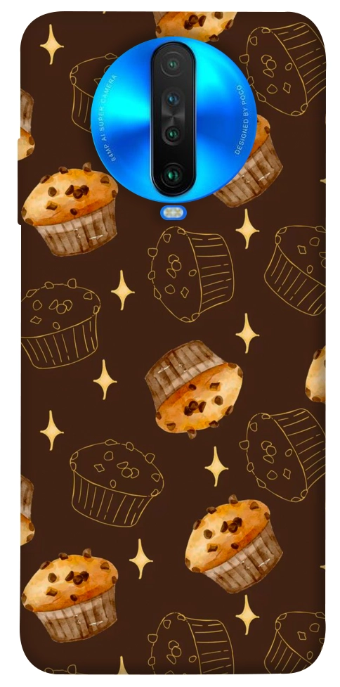 Чохол Chocolate muffins для Xiaomi Poco X2
