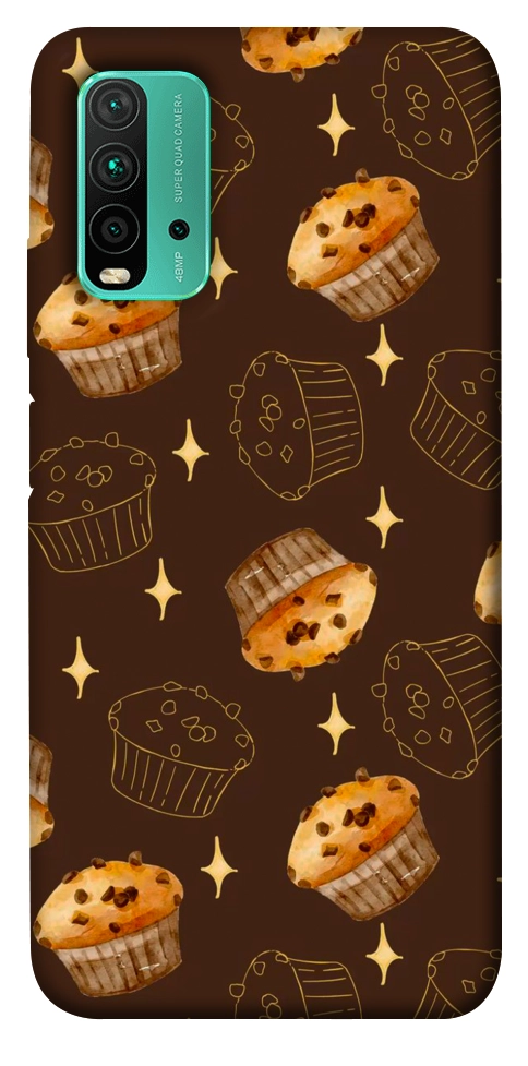 Чехол Chocolate muffins для Xiaomi Redmi Note 9 4G
