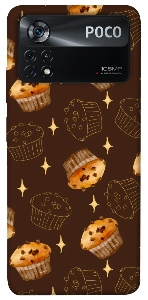 Чехол Chocolate muffins для Xiaomi Poco X4 Pro