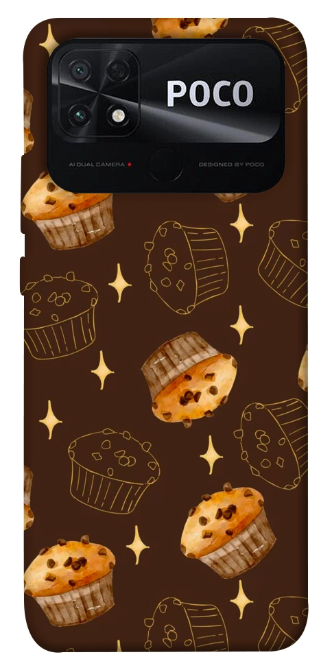 Чехол Chocolate muffins для Xiaomi Poco C40