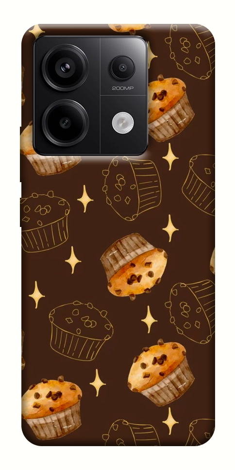 Чехол Chocolate muffins для Xiaomi Redmi Note 13 Pro 4G