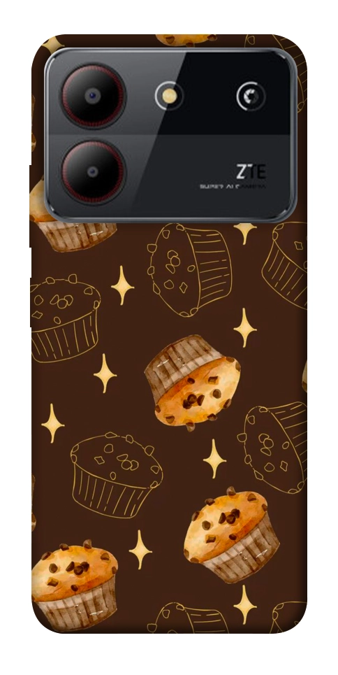 Чехол Chocolate muffins для ZTE Blade A54 4G