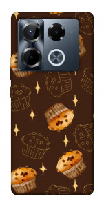 Чехол Chocolate muffins для Infinix Note 40 Pro 4G