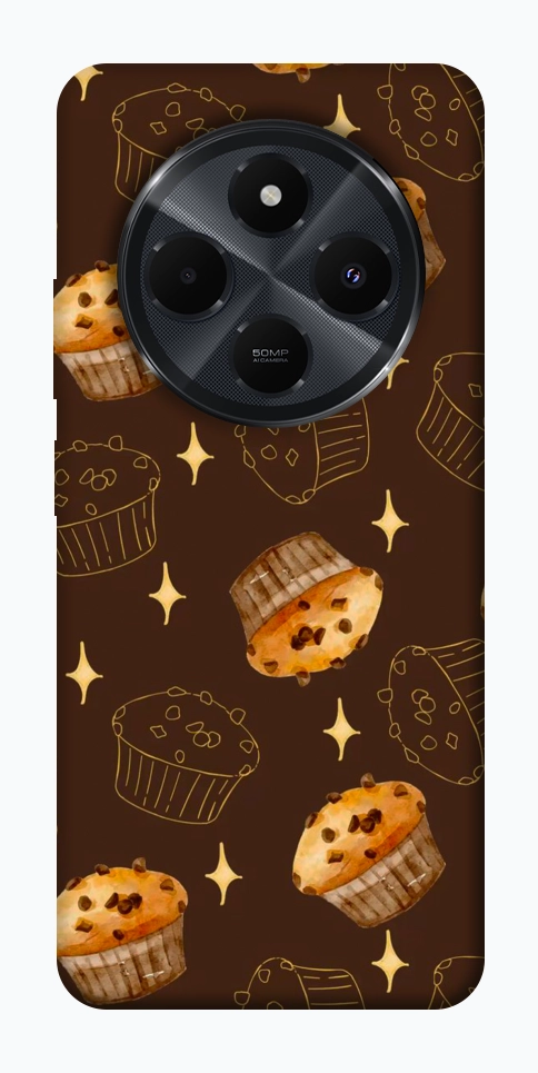 Чехол Chocolate muffins для Xiaomi Redmi 14C