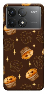 Чехол Chocolate muffins для Xiaomi Poco F6 Pro