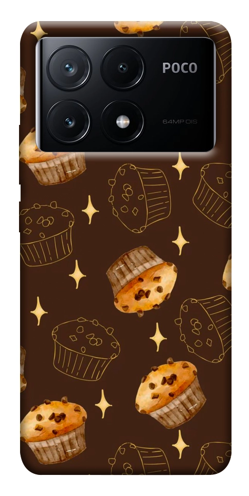 Чехол Chocolate muffins для Xiaomi Poco X6 Pro
