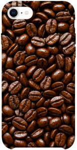 Чехол Coffee beans для iPhone SE (2020)