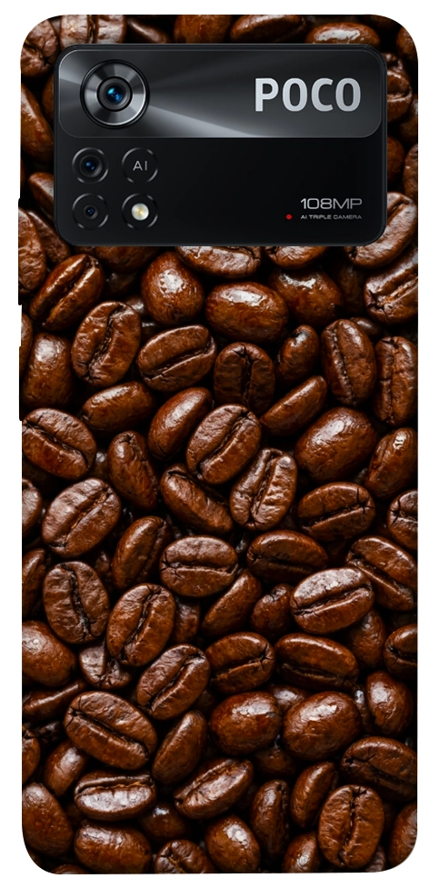 Чехол Coffee beans для Xiaomi Poco X4 Pro