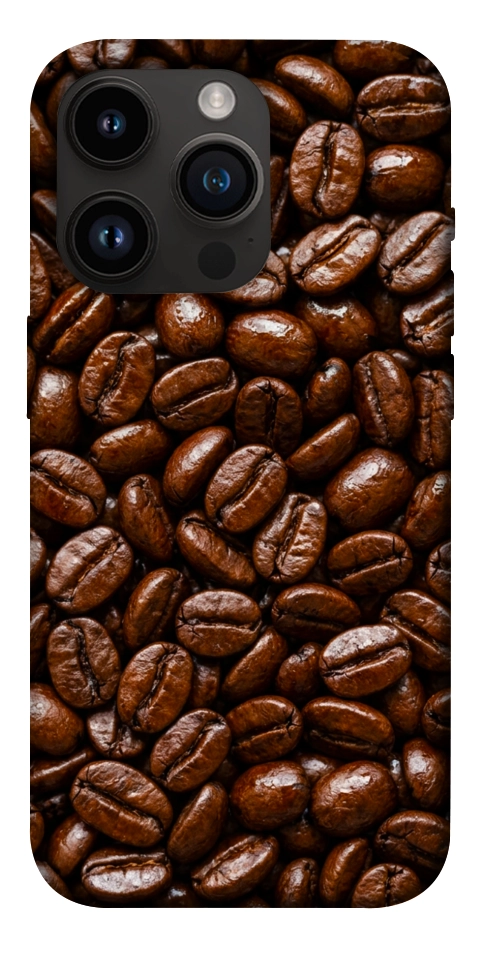 Чехол Coffee beans для iPhone 14 Pro
