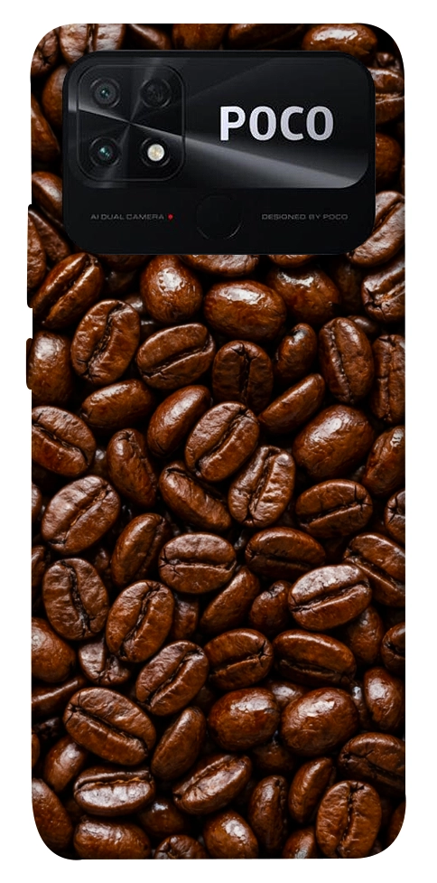 Чехол Coffee beans для Xiaomi Poco C40