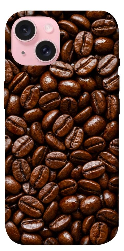 Чехол Coffee beans для iPhone 15