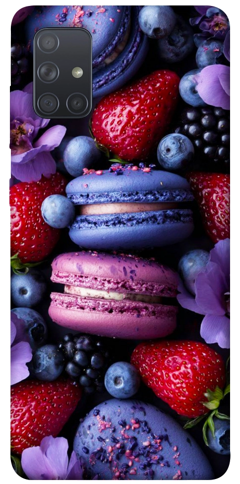 Чехол Fruit macaroon для Galaxy A71 (2020)