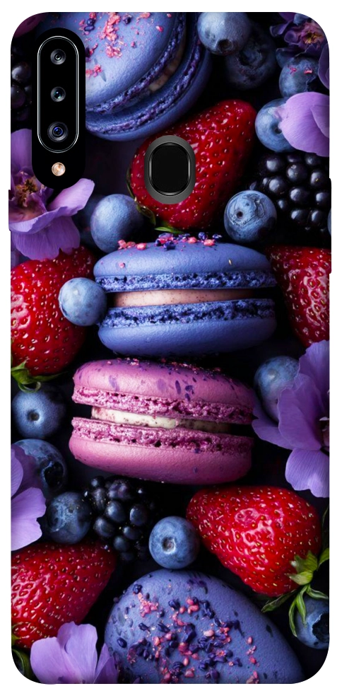 Чохол Fruit macaroon для Galaxy A20s (2019)