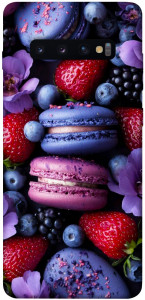 Чехол Fruit macaroon для Galaxy S10 Plus (2019)