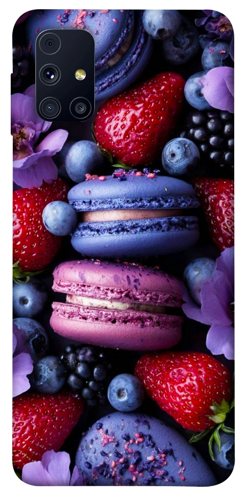 Чохол Fruit macaroon для Galaxy M31s
