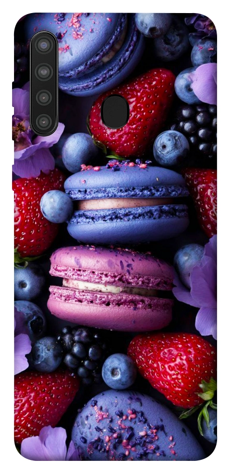 Чохол Fruit macaroon для Galaxy A21