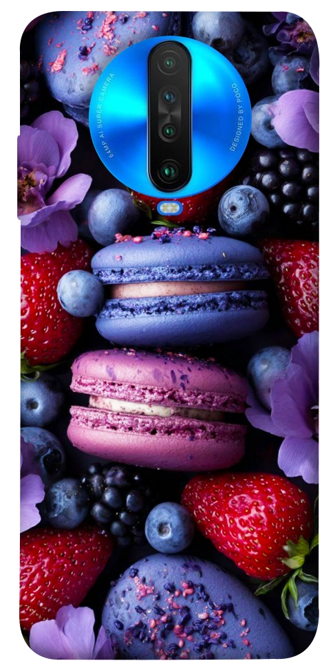 Чохол Fruit macaroon для Xiaomi Poco X2