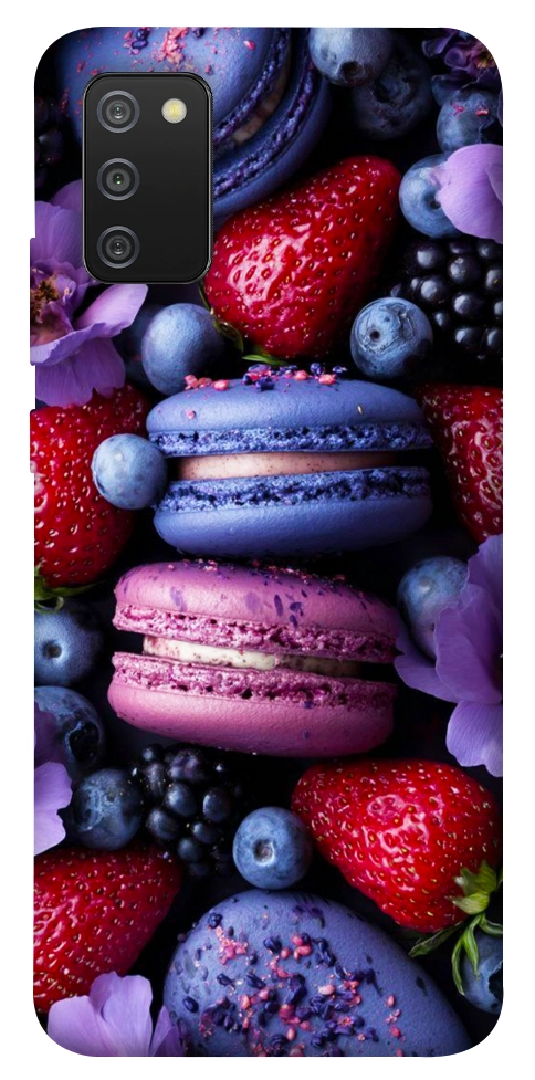 Чохол Fruit macaroon для Galaxy A02s