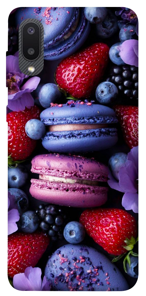Чехол Fruit macaroon для Galaxy A02