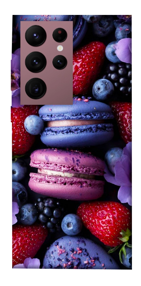 Чехол Fruit macaroon для Galaxy S22 Ultra
