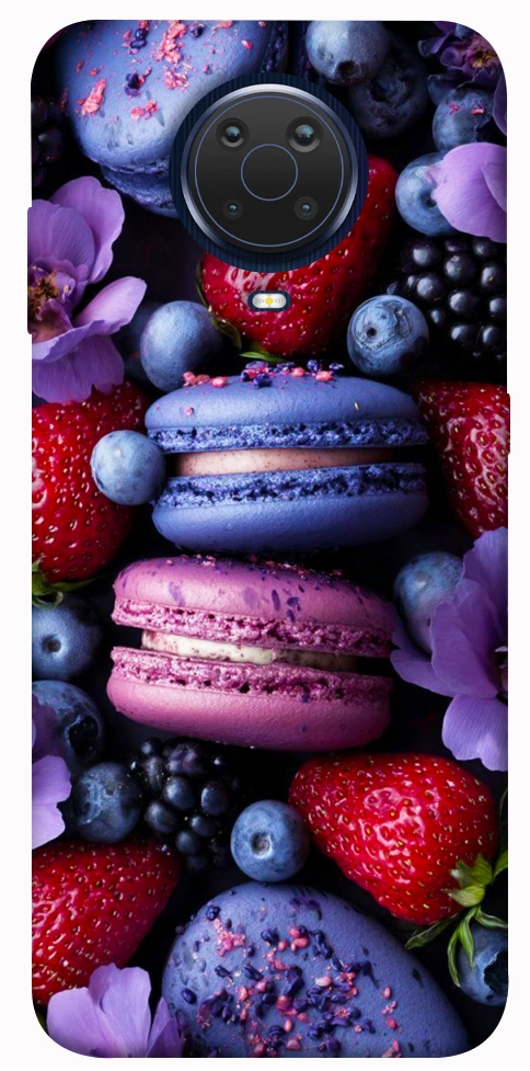 Чохол Fruit macaroon для Nokia G20
