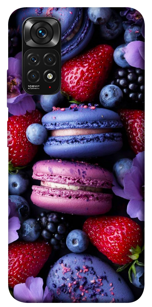Чехол Fruit macaroon для Xiaomi Redmi Note 11 (Global)