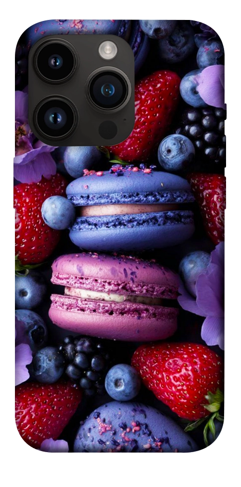 Чехол Fruit macaroon для iPhone 14 Pro
