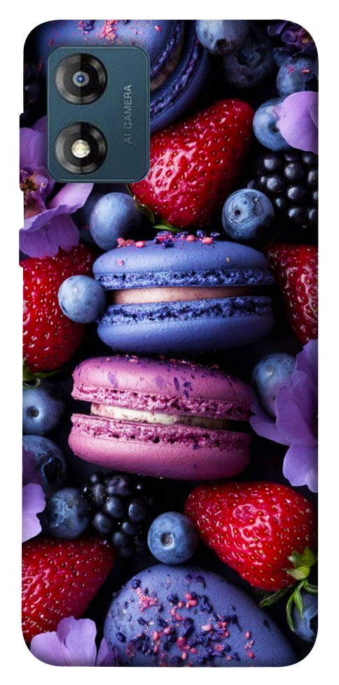 Чехол Fruit macaroon для Motorola Moto E13