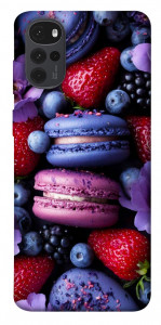Чохол Fruit macaroon для Motorola Moto G22