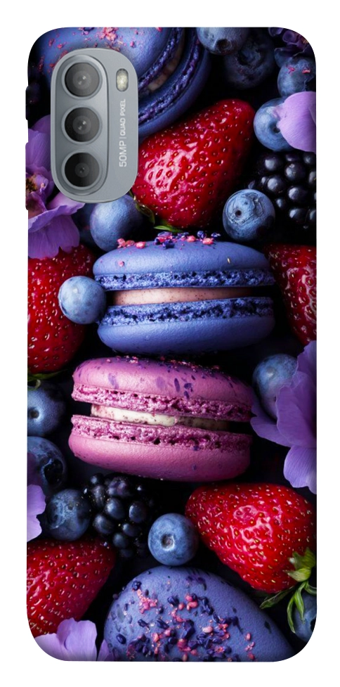 Чохол Fruit macaroon для Motorola Moto G31