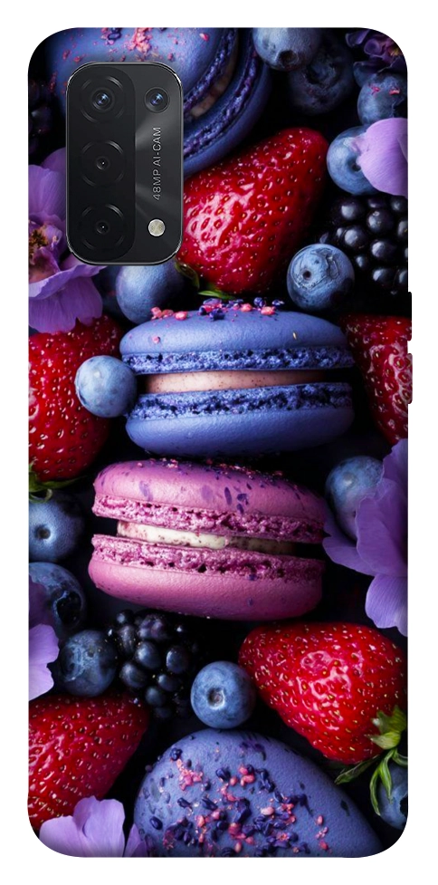 Чехол Fruit macaroon для Oppo A74 5G