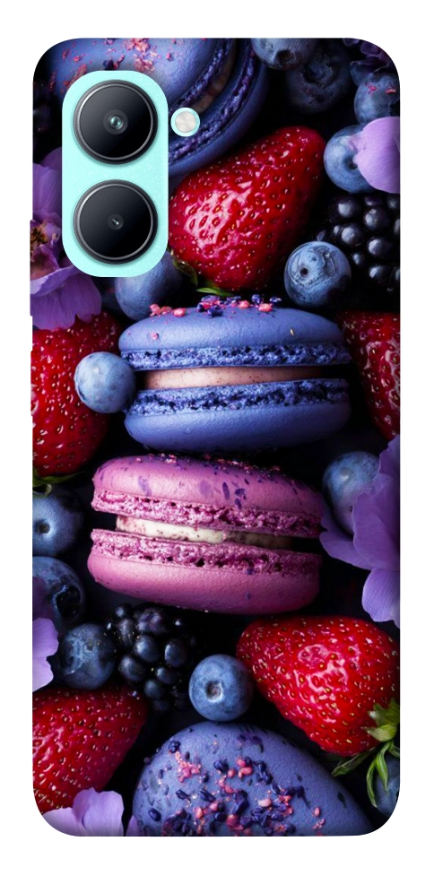 Чехол Fruit macaroon для Realme C33