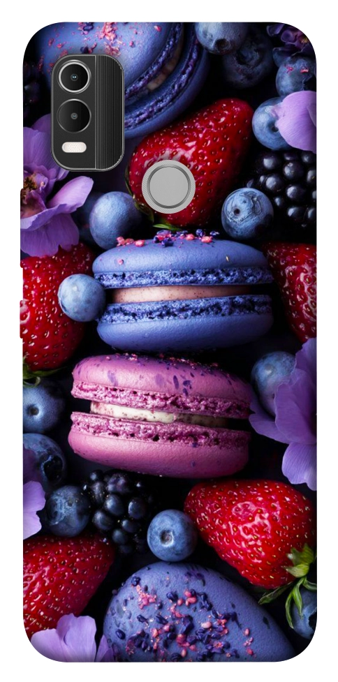 Чехол Fruit macaroon для Nokia C21 Plus