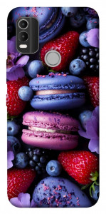 Чехол Fruit macaroon для Nokia C21 Plus