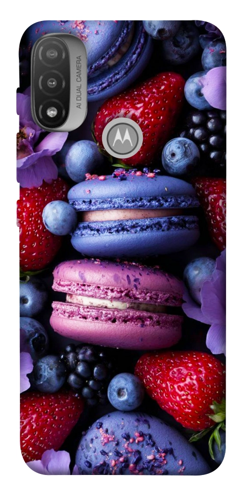Чехол Fruit macaroon для Motorola Moto E20