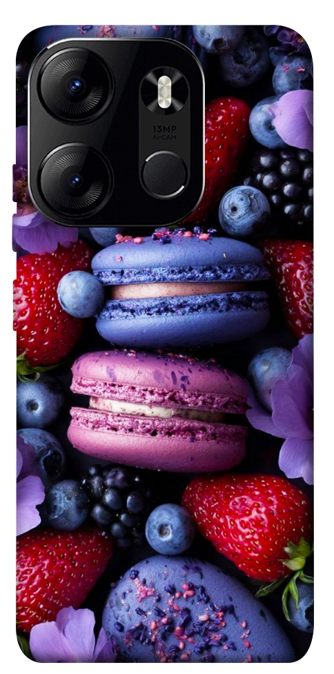 Чехол Fruit macaroon для Tecno Spark Go 2023