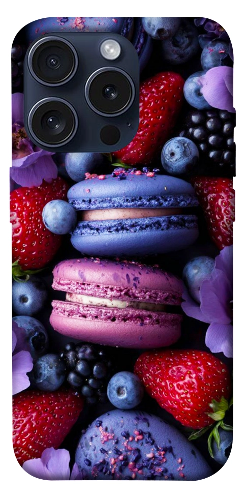 Чохол Fruit macaroon для iPhone 15 Pro