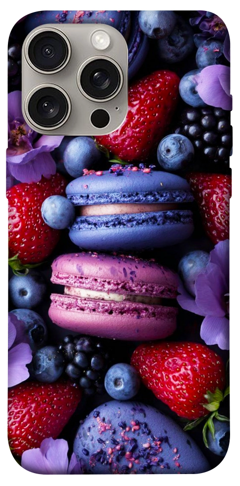 Чехол Fruit macaroon для iPhone 15 Pro Max