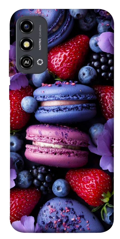 Чохол Fruit macaroon для ZTE Blade A53