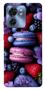 Чохол Fruit macaroon для Motorola Edge 40