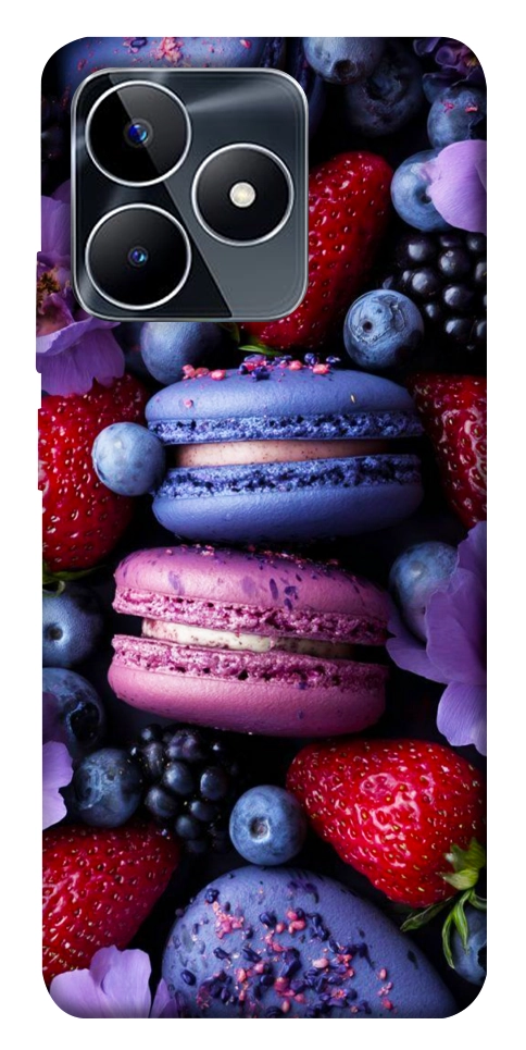Чехол Fruit macaroon для Realme C53