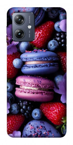 Чехол Fruit macaroon для Motorola Moto G54