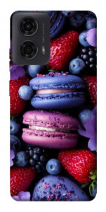 Чехол Fruit macaroon для Motorola Moto G24