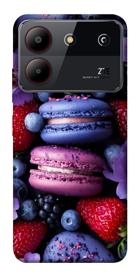 Чохол Fruit macaroon для ZTE Blade A54 4G