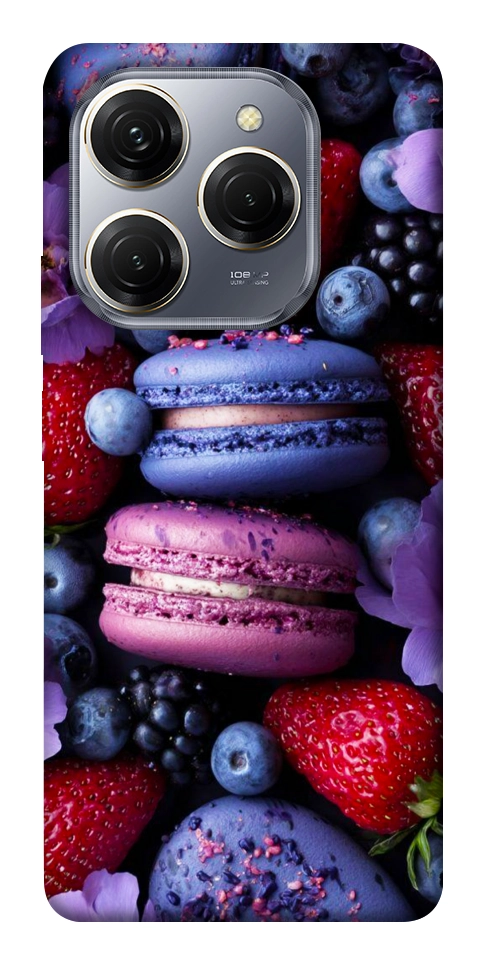 Чохол Fruit macaroon для TECNO Spark 20 Pro